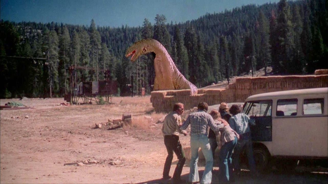 The Crater Lake Monster backdrop