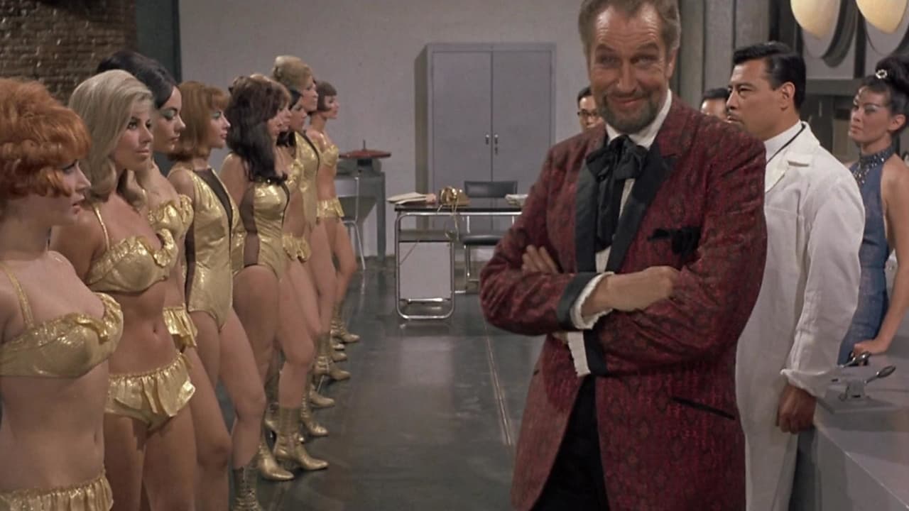 Dr. Goldfoot and the Girl Bombs backdrop