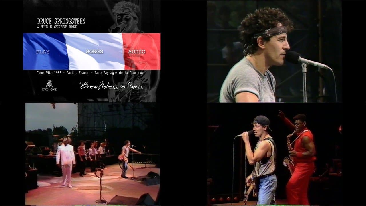 Bruce Springsteen and The E Street Band: Breathless in Paris backdrop