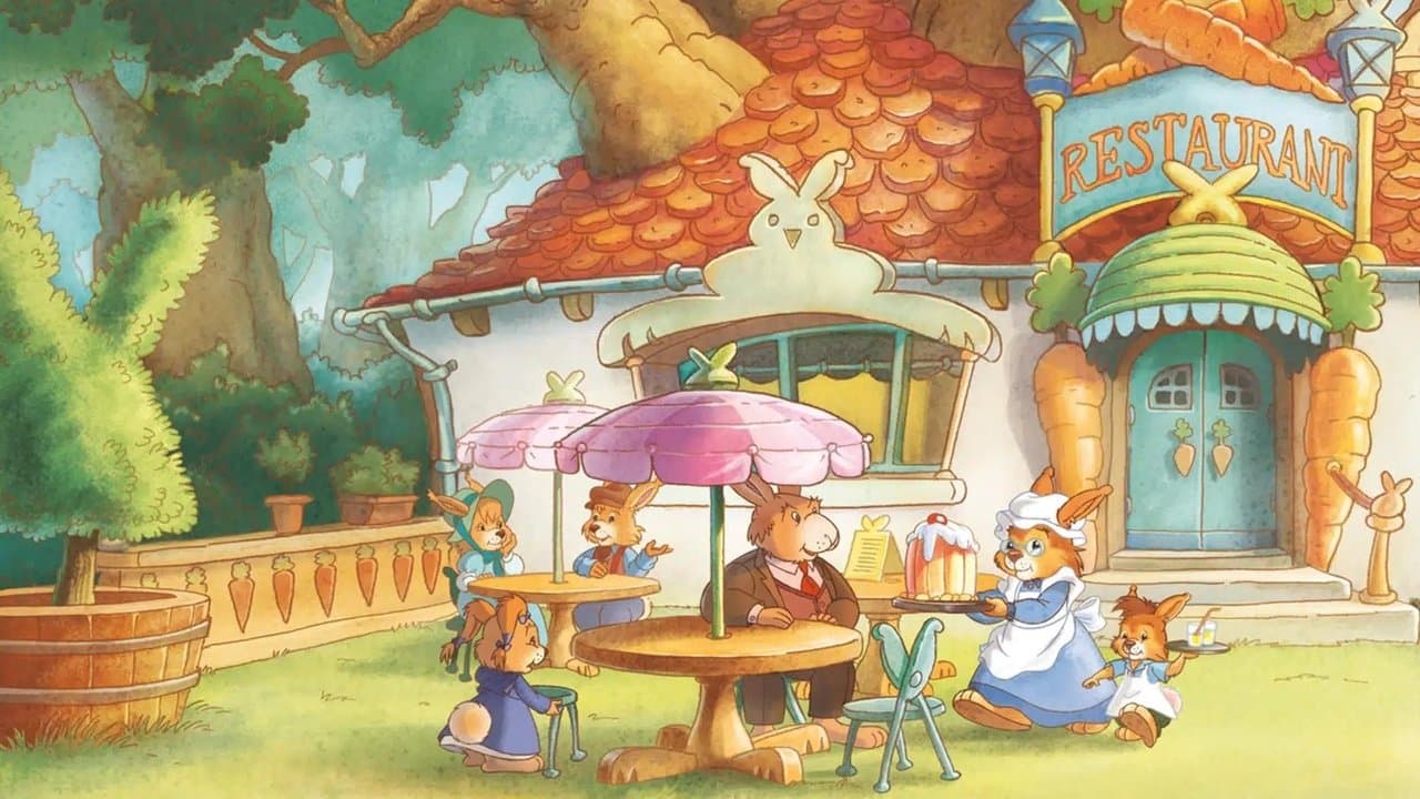 The Bellflower Bunnies backdrop