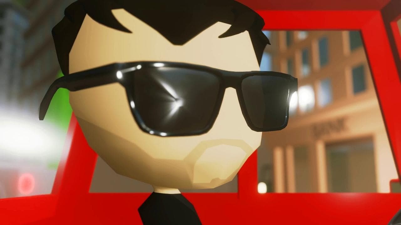 Baby Driver Cartoon - Bellbottoms backdrop