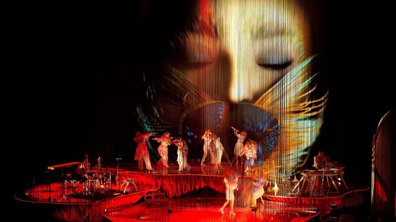 Björk: Cornucopia backdrop
