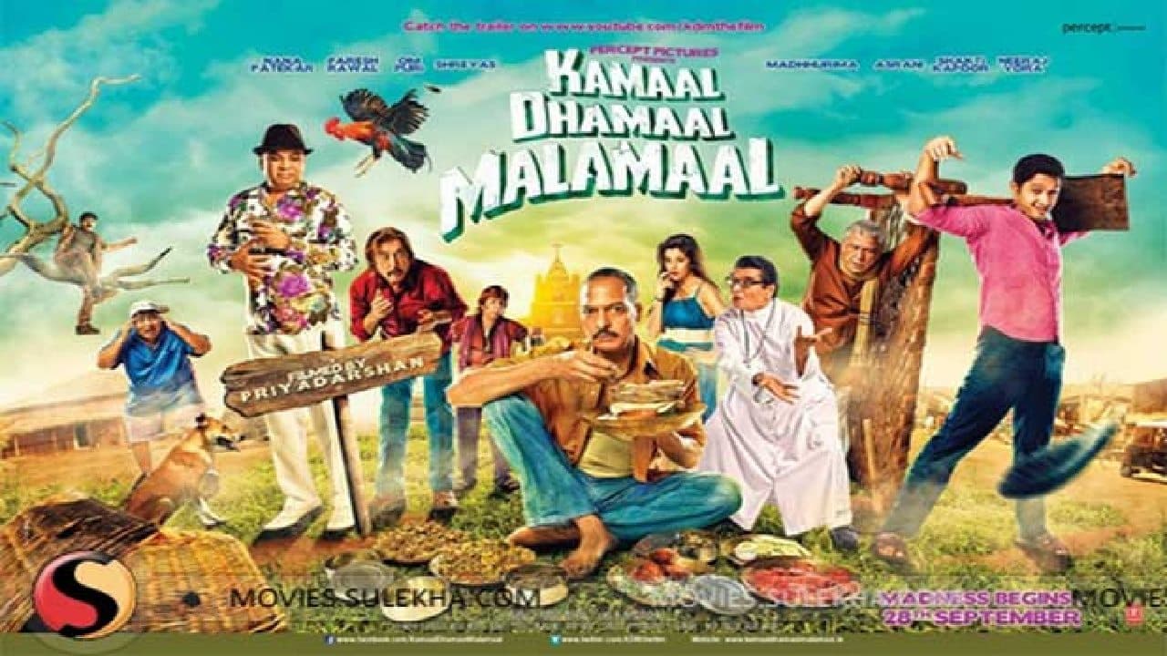 Kamaal Dhamaal Malamaal backdrop