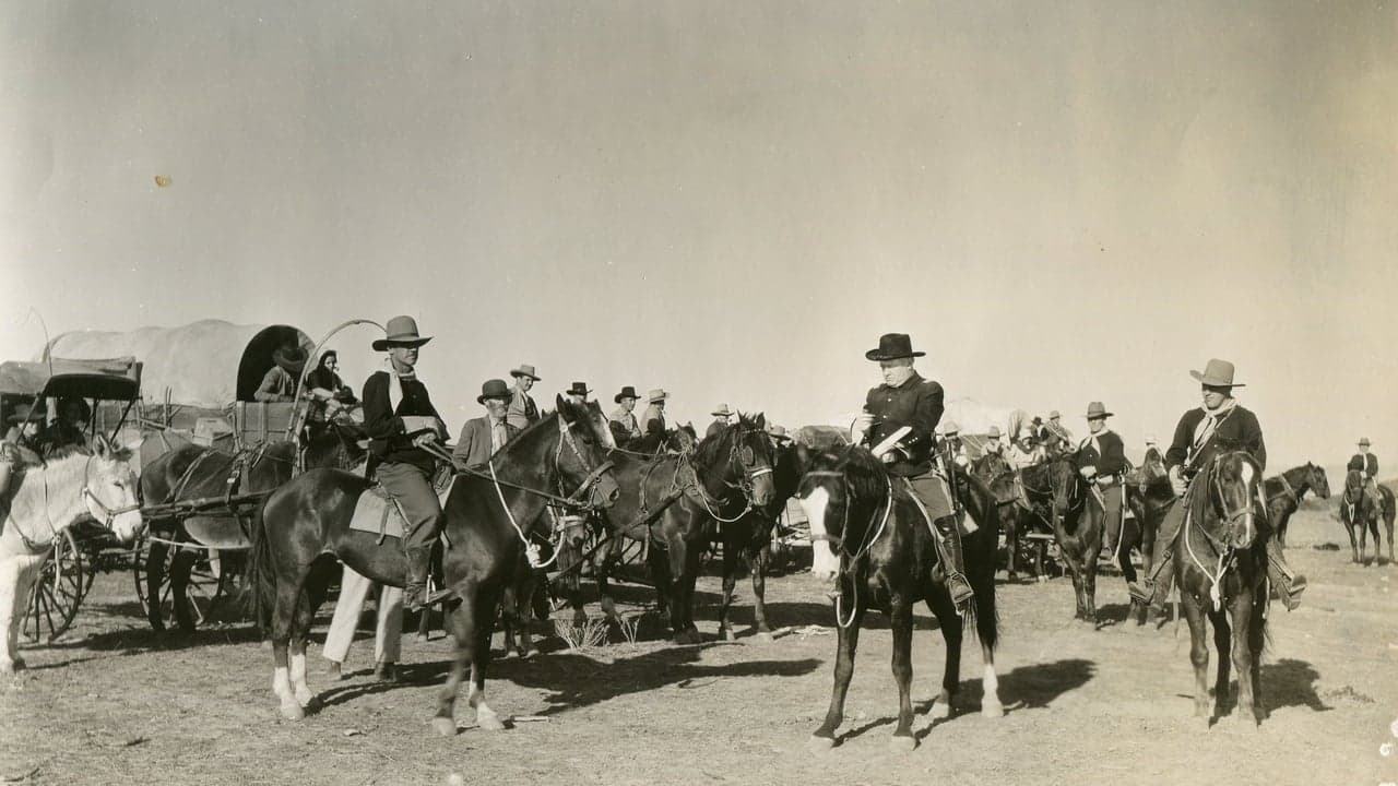 The Cherokee Strip backdrop