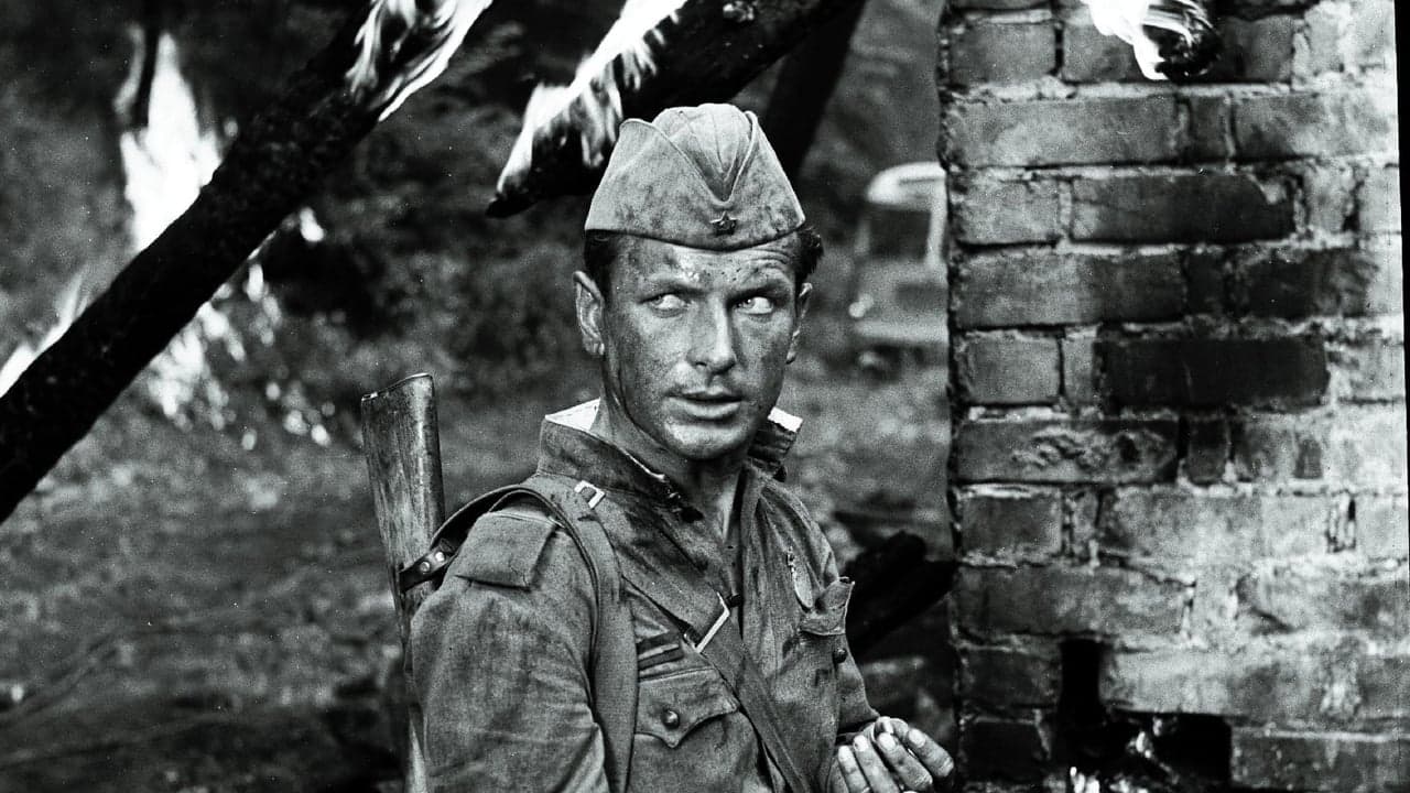 Men in Soldier's Overcoats backdrop