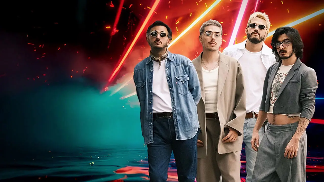 Festival de Viña del Mar 2025: Morat backdrop