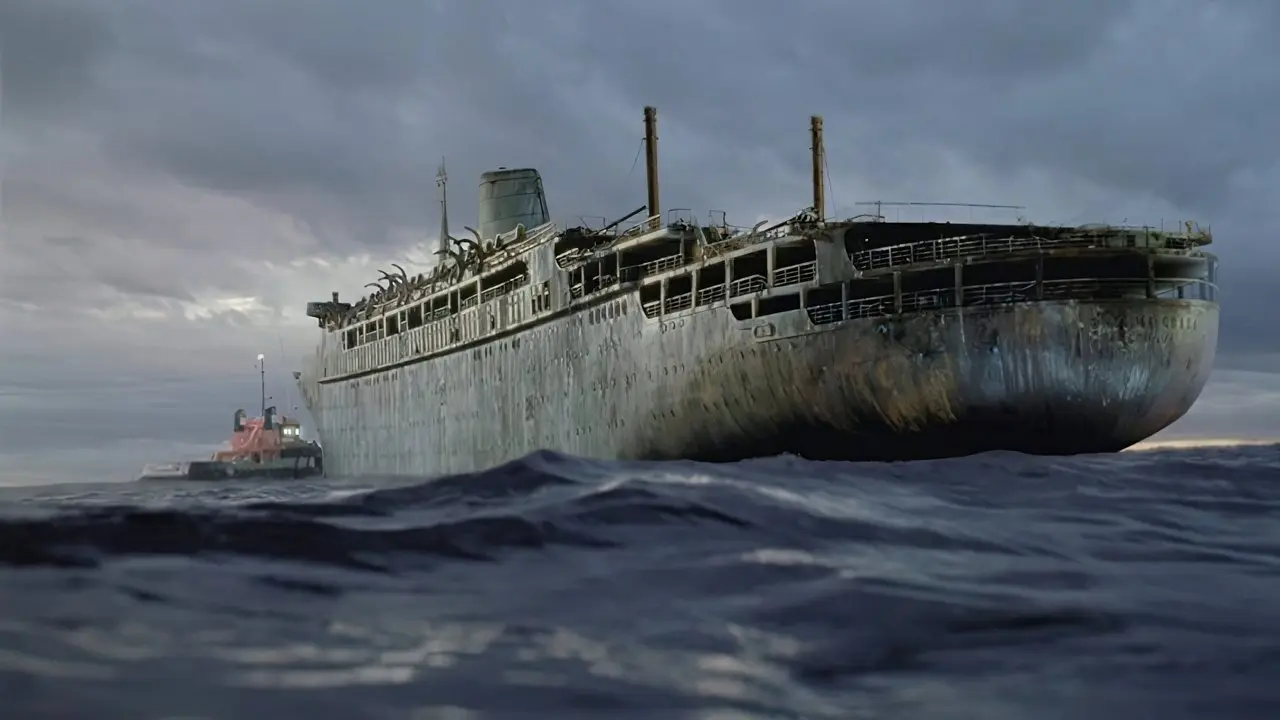 Ghost Ship backdrop