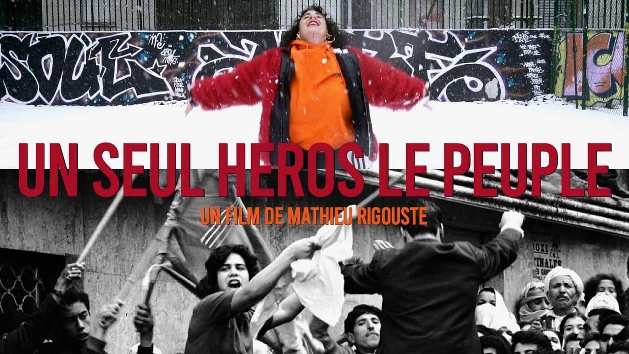 One hero, the people backdrop