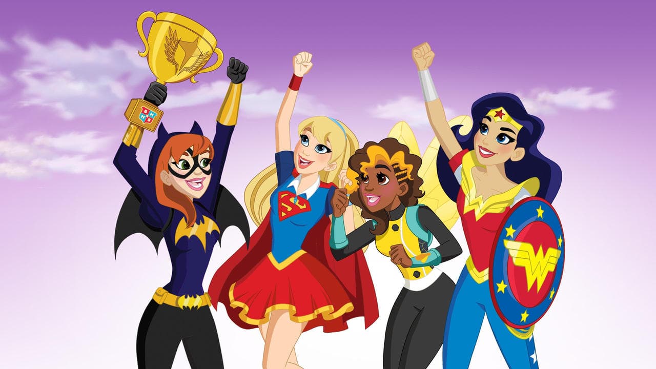 DC Super Hero Girls: Intergalactic Games backdrop