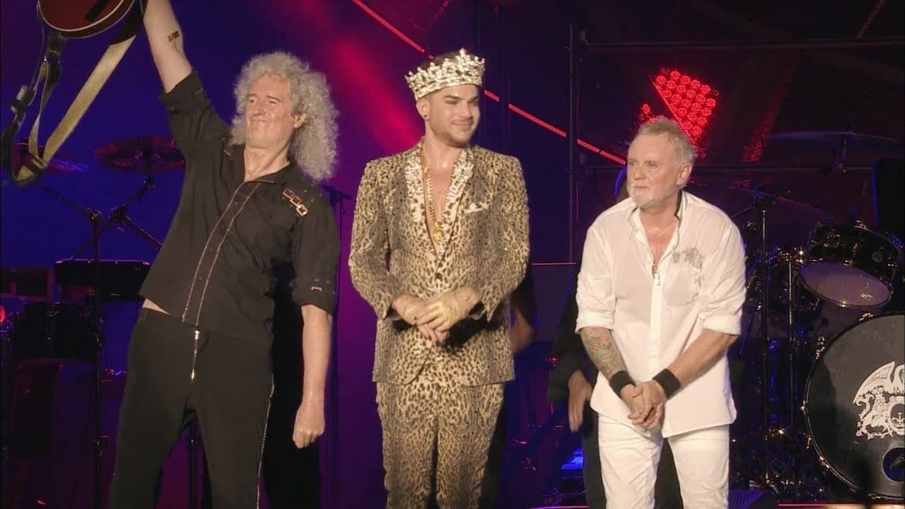 Queen + Adam Lambert: Live in Japan backdrop