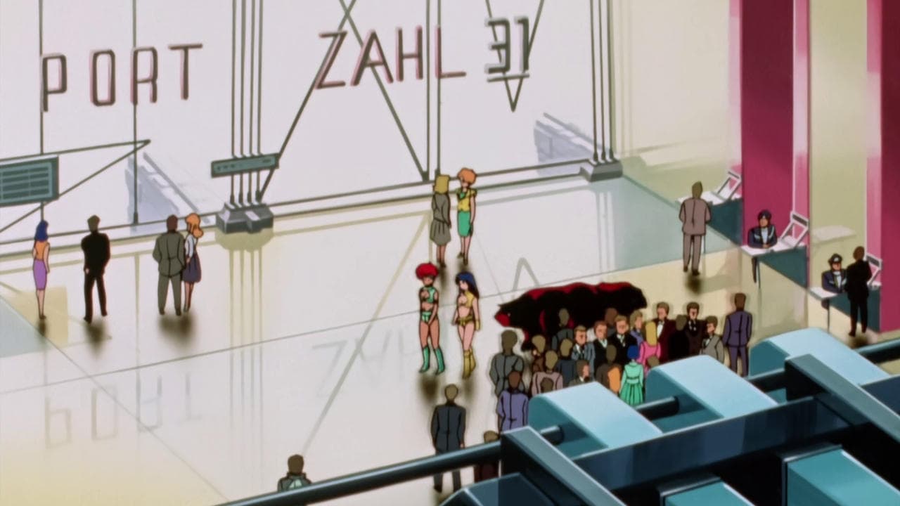 Dirty Pair: Flight 005 Conspiracy backdrop