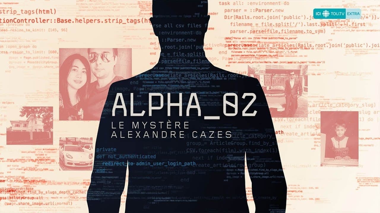 Alpha_02: le mystère Alexandre Cazes backdrop