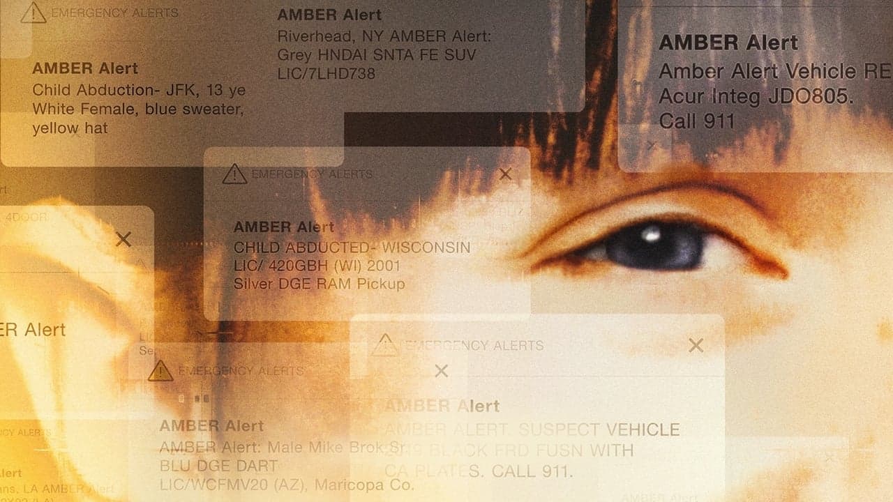 Amber: The Girl Behind the Alert backdrop