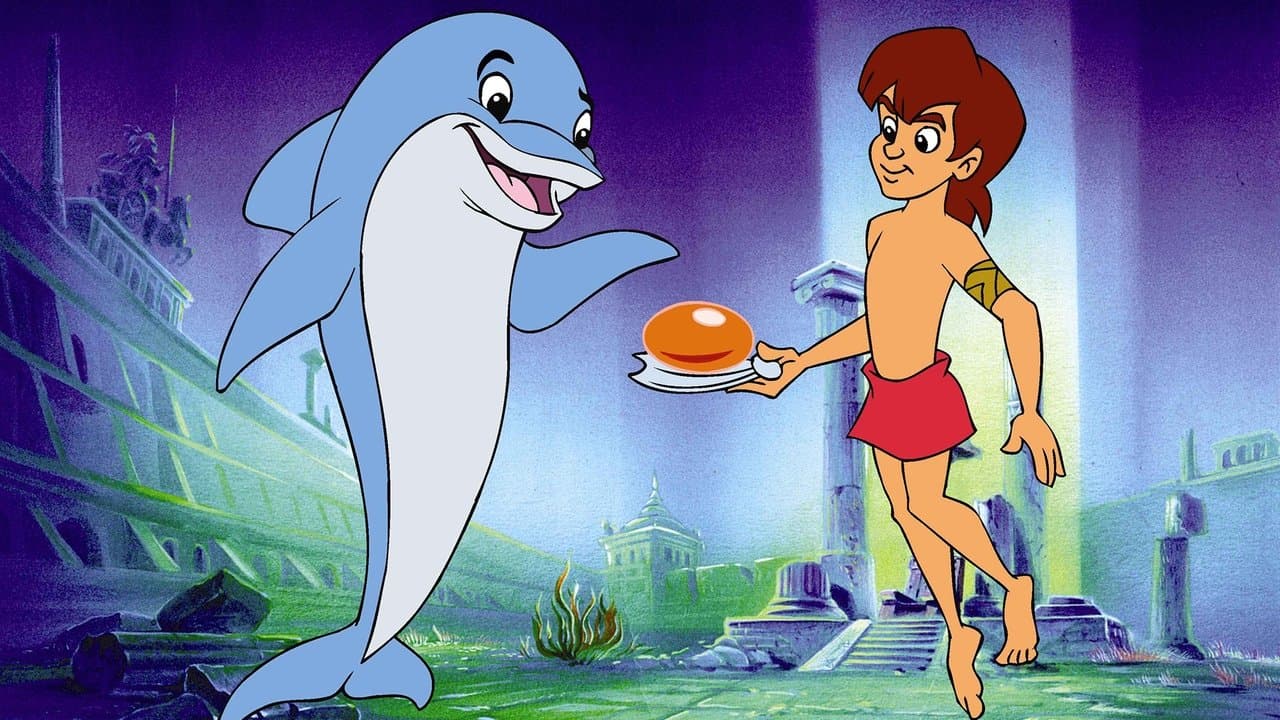 Flipper and Lopaka backdrop