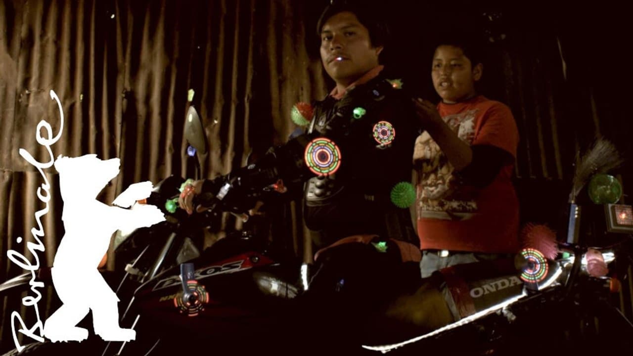 Motorcyclist's Happiness Won't Fit Into His Suit backdrop
