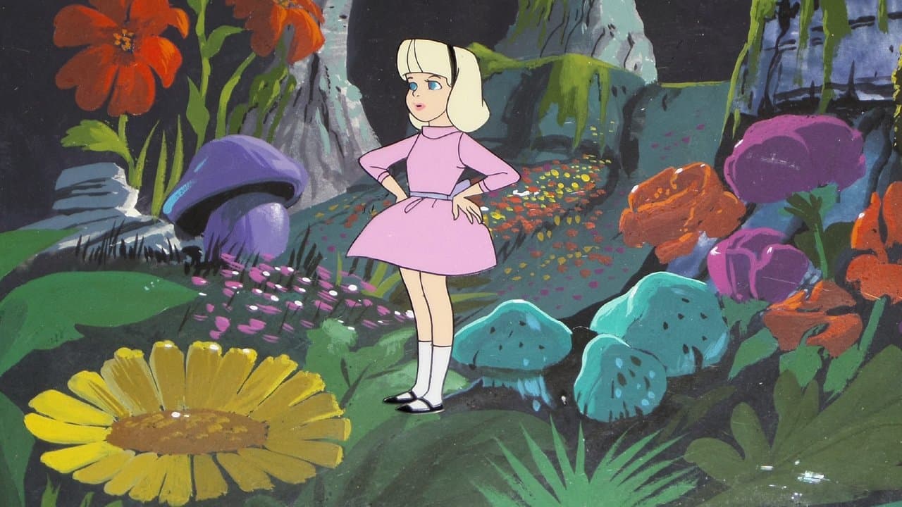 Alice in Wonderland or What's a Nice Kid Like You Doing in a Place Like This? backdrop