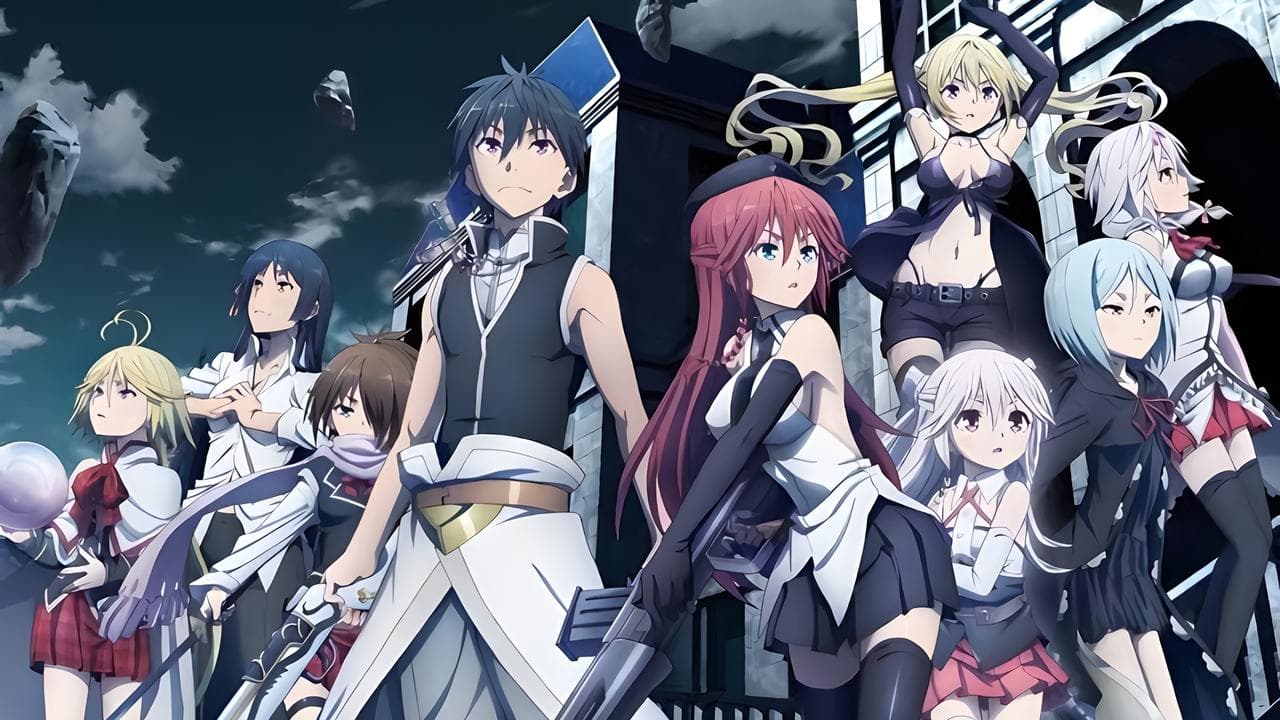 Trinity Seven: Eternity Library & Alchemic Girl backdrop