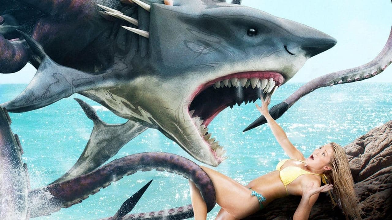 Sharktopus backdrop