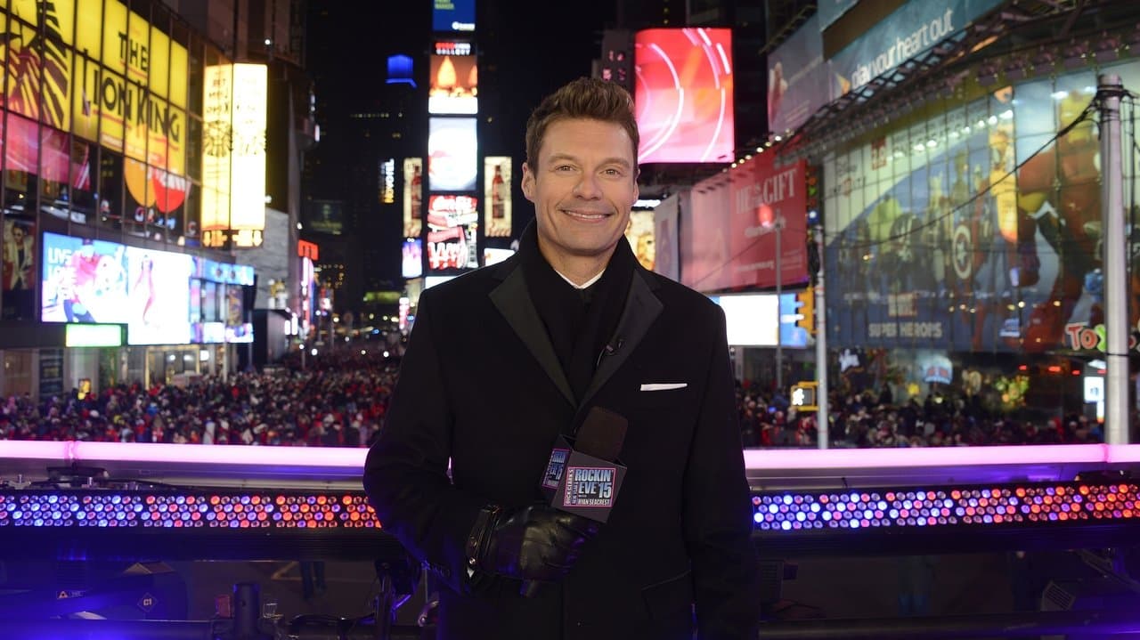 Dick Clark's New Year's Rockin' Eve with Ryan Seacrest backdrop