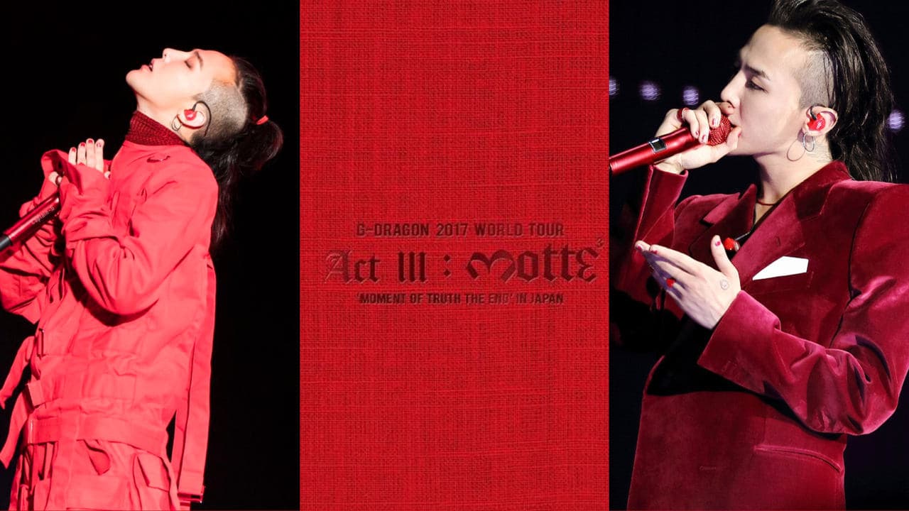 Kwon Ji Yong (권지용) Act III: Motte backdrop