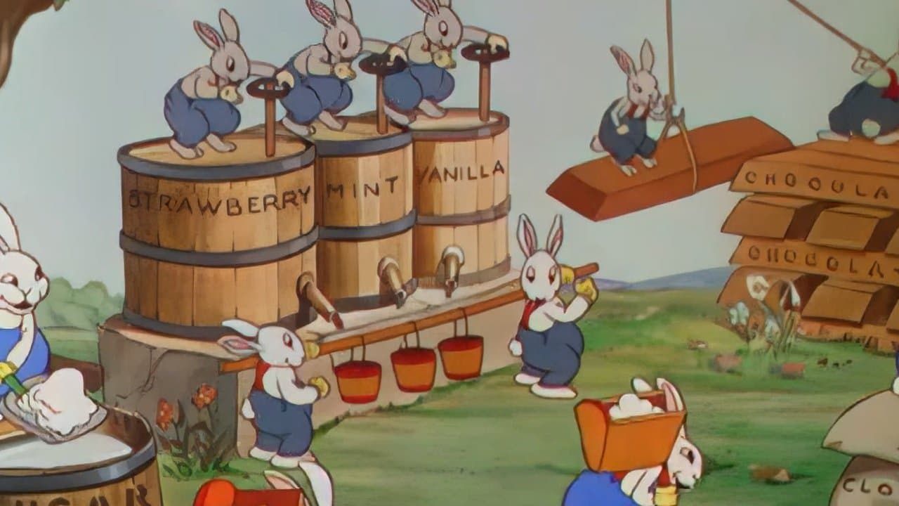 Funny Little Bunnies backdrop