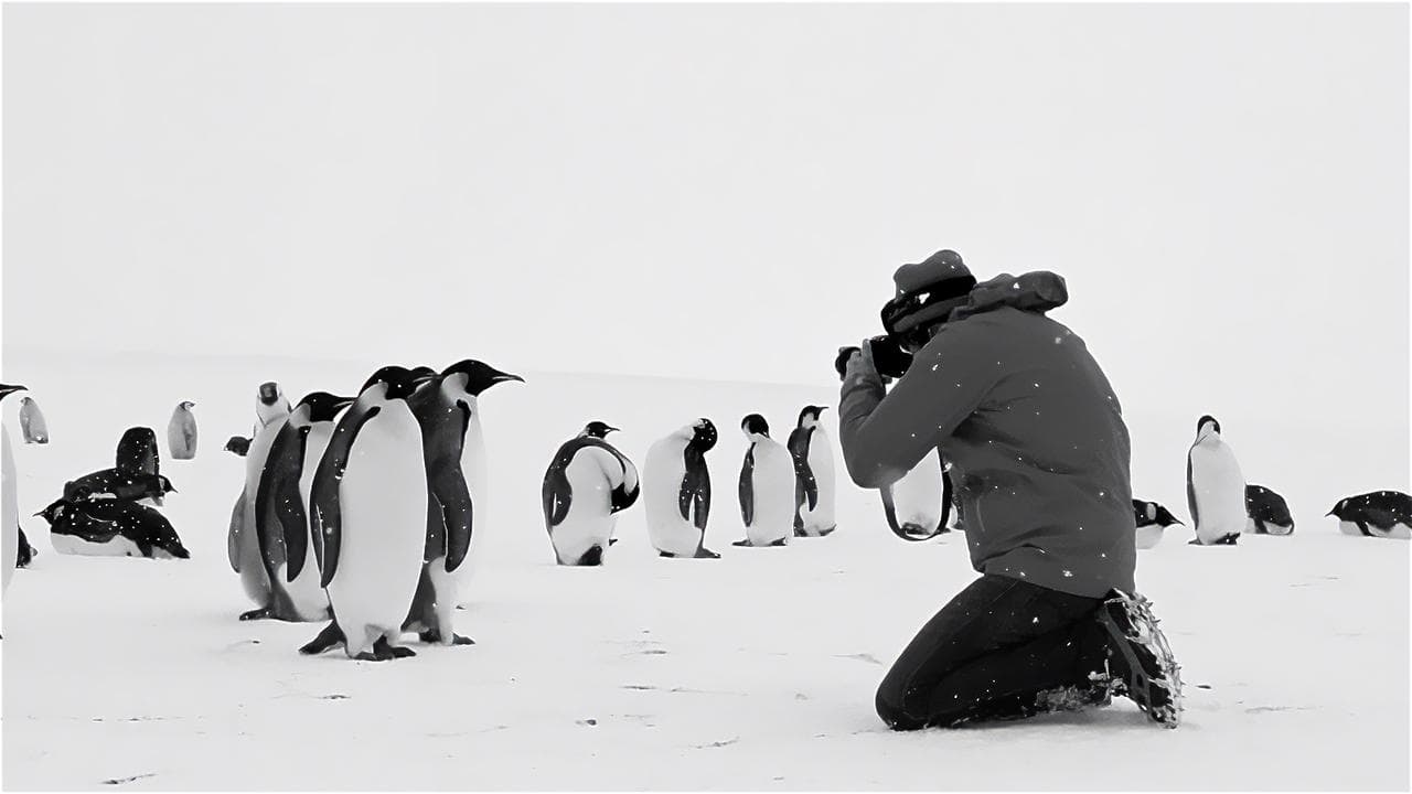 Antarctica Calling backdrop