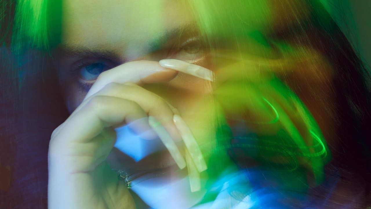 Billie Eilish: The World's a Little Blurry backdrop