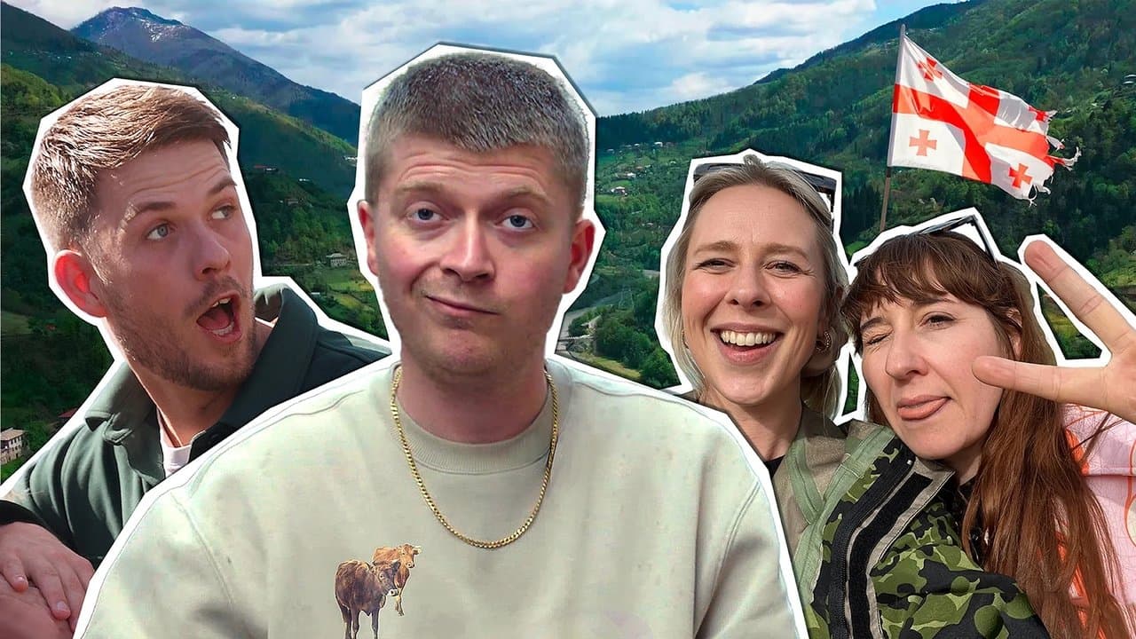 På eventyr i det ukendte backdrop