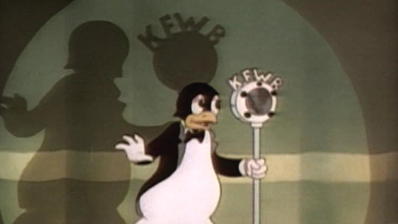 The Penguin Parade backdrop