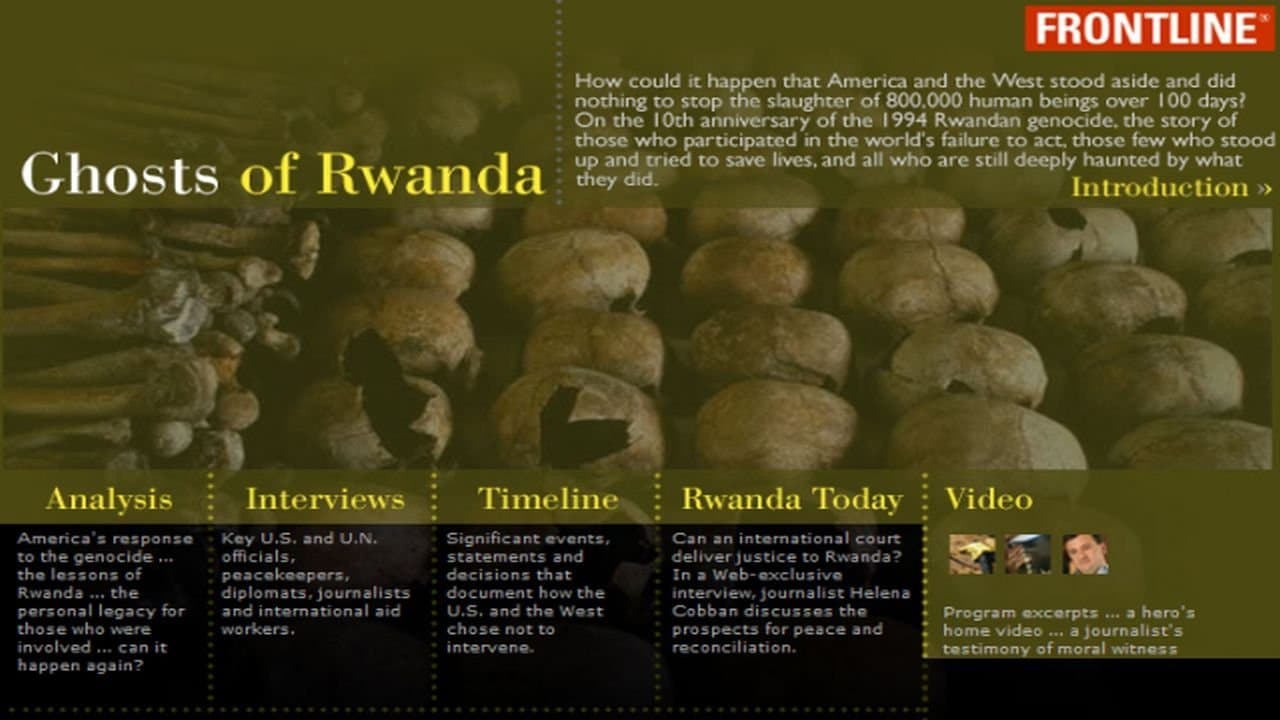 Ghosts of Rwanda backdrop