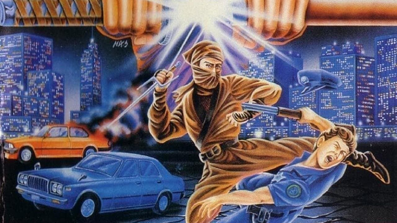 Ninja in Action backdrop