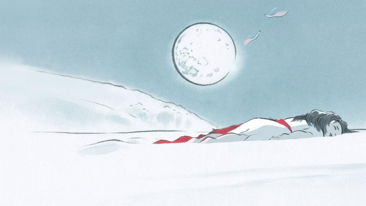 The Tale of The Princess Kaguya backdrop