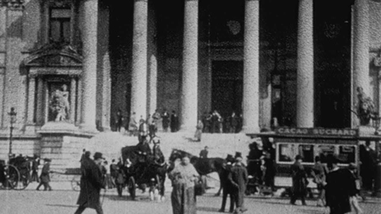 Bruxelles, la bourse backdrop