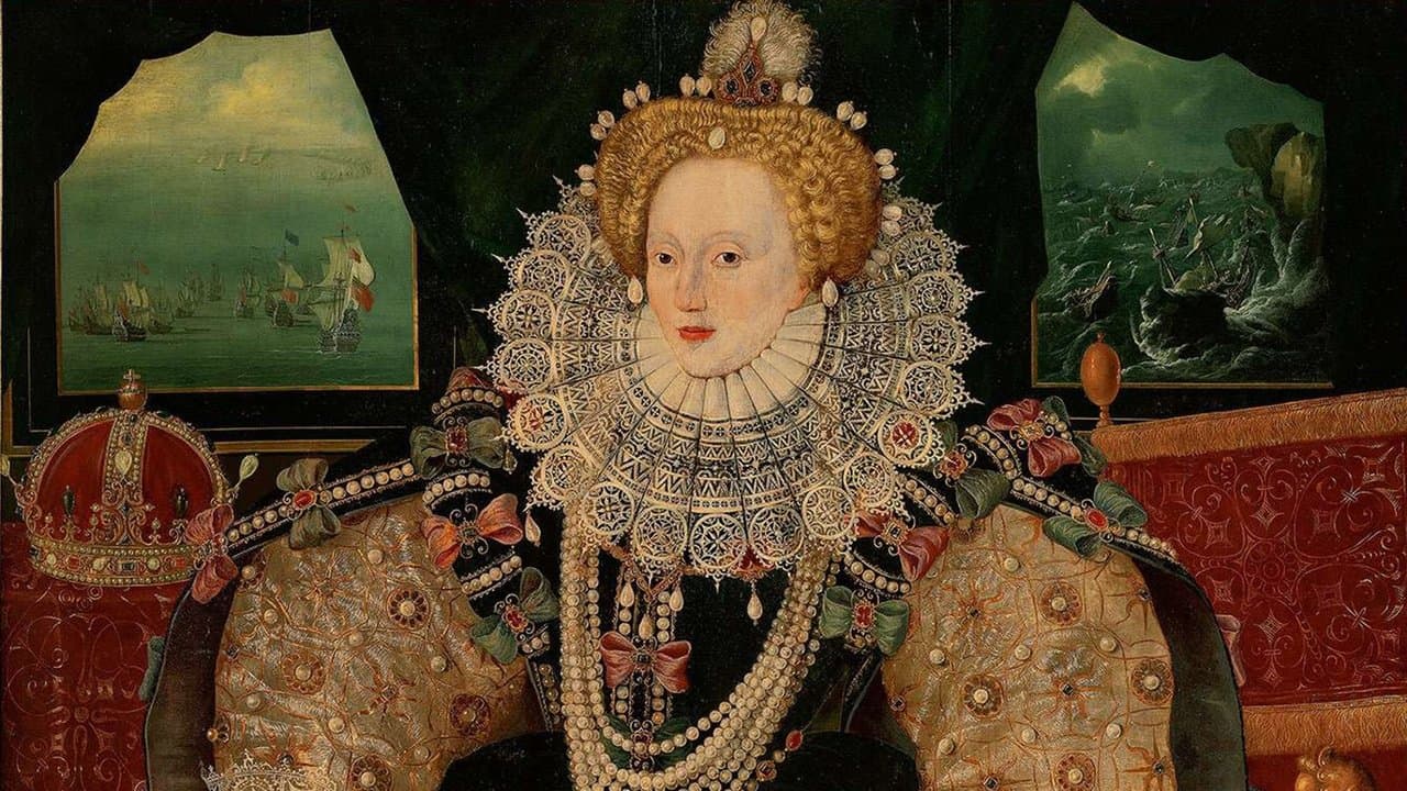 Queen Elizabeth I & Queen Mary (A Tale of Two Sisters) backdrop