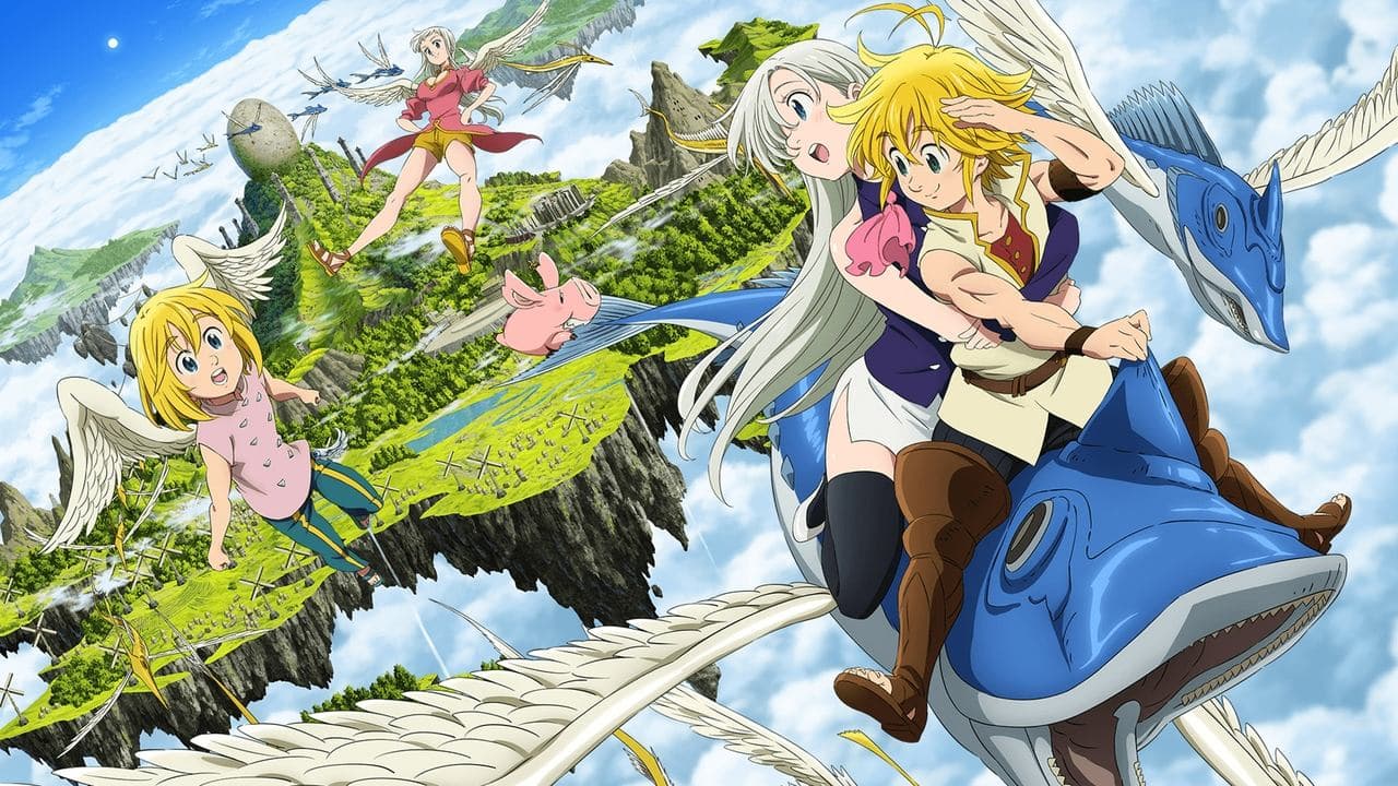 The Seven Deadly Sins: Prisoners of the Sky backdrop