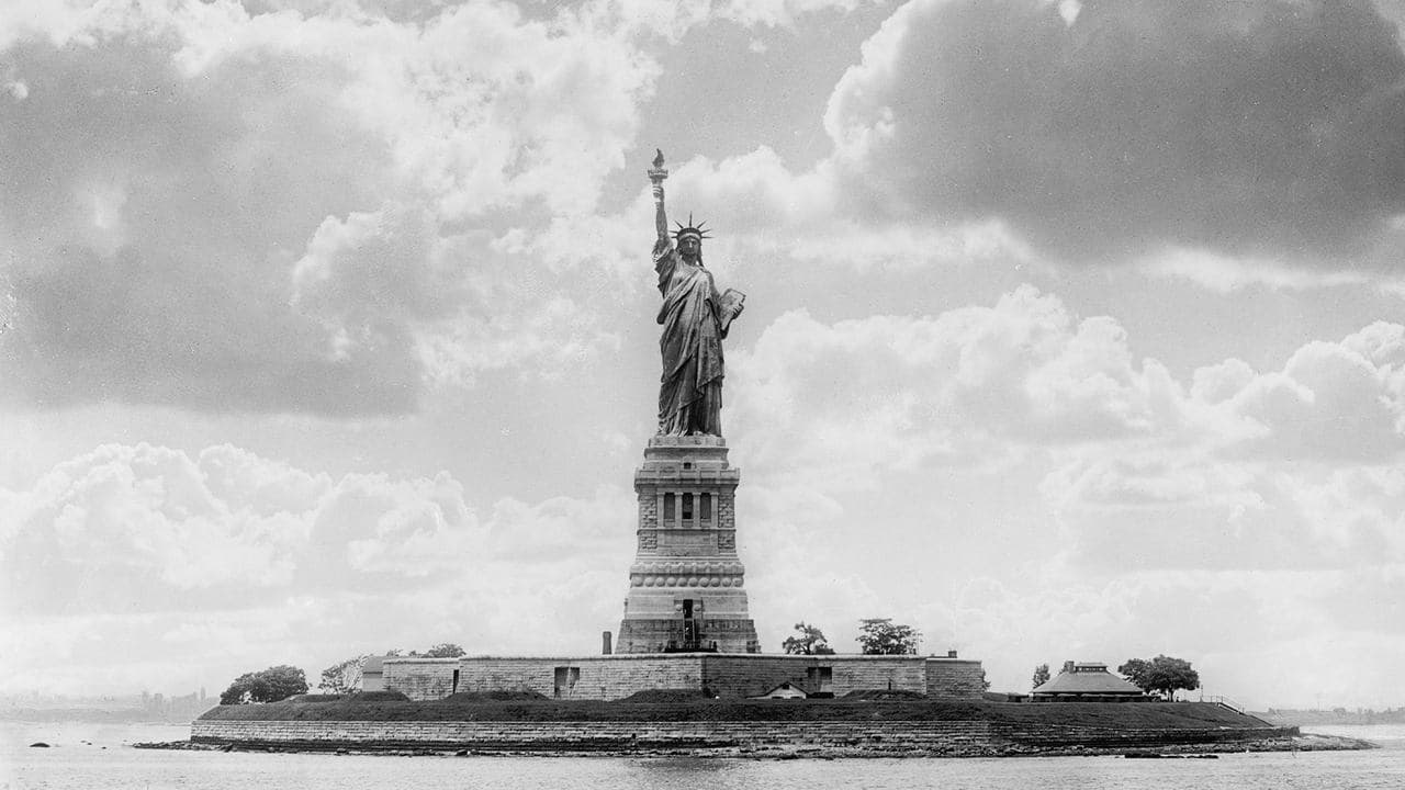 The Statue of Liberty backdrop