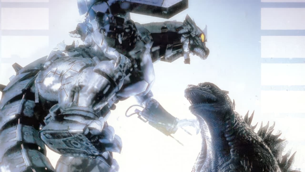 Godzilla Against MechaGodzilla backdrop