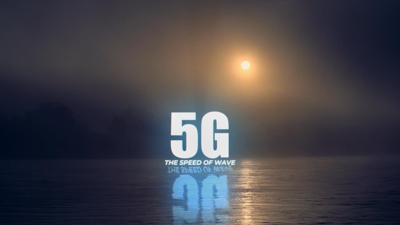 5G. The Speed of Wave backdrop