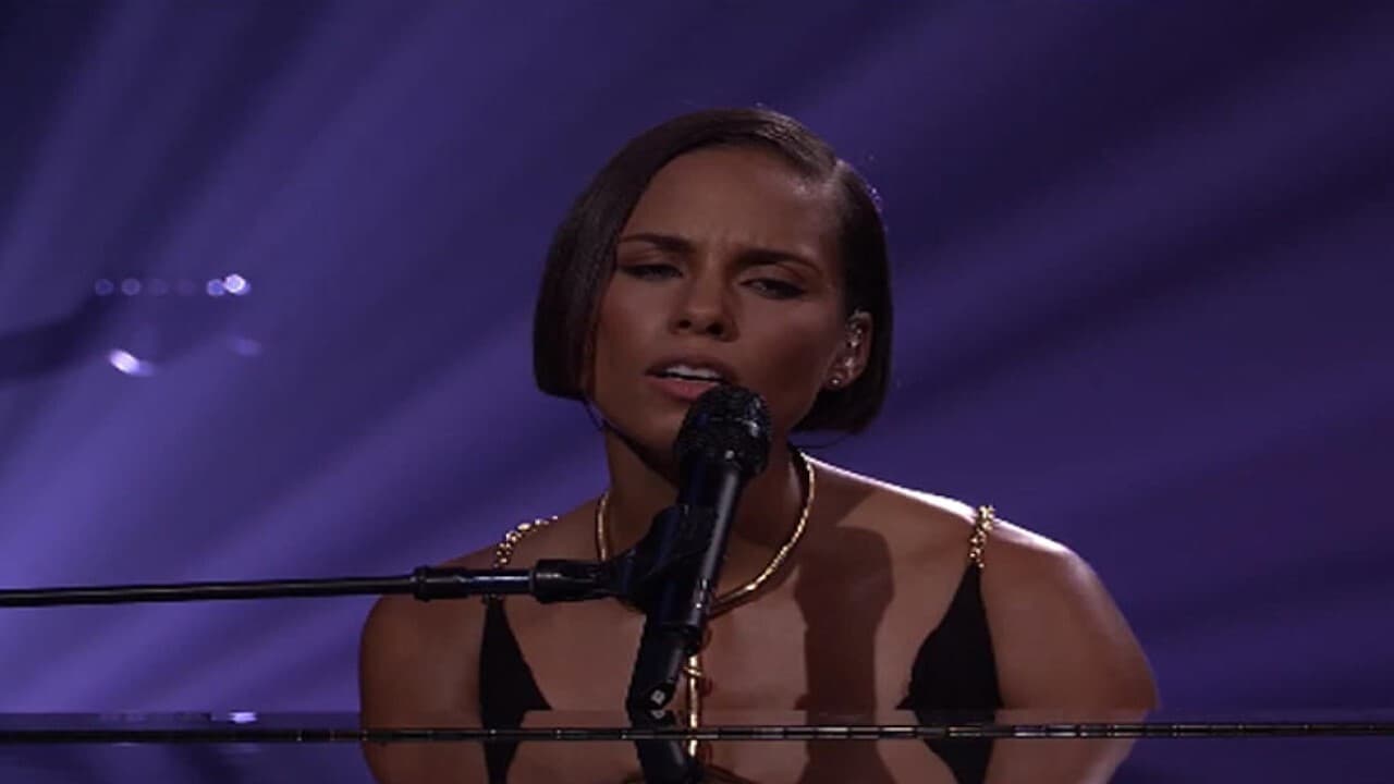 Alicia Keys:  iTunes Festival backdrop