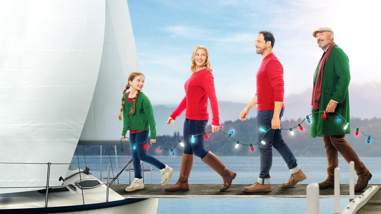 Christmas Sail backdrop