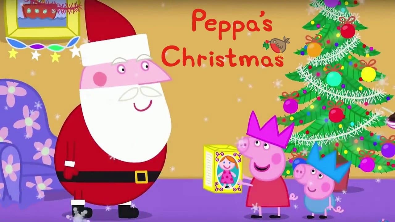 Peppa Pig: Peppa's Christmas backdrop