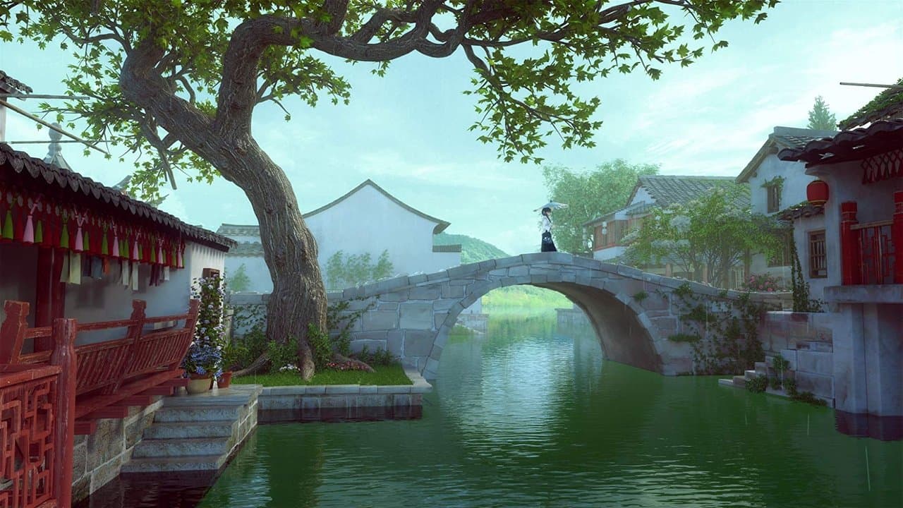 The Song of the Rain backdrop