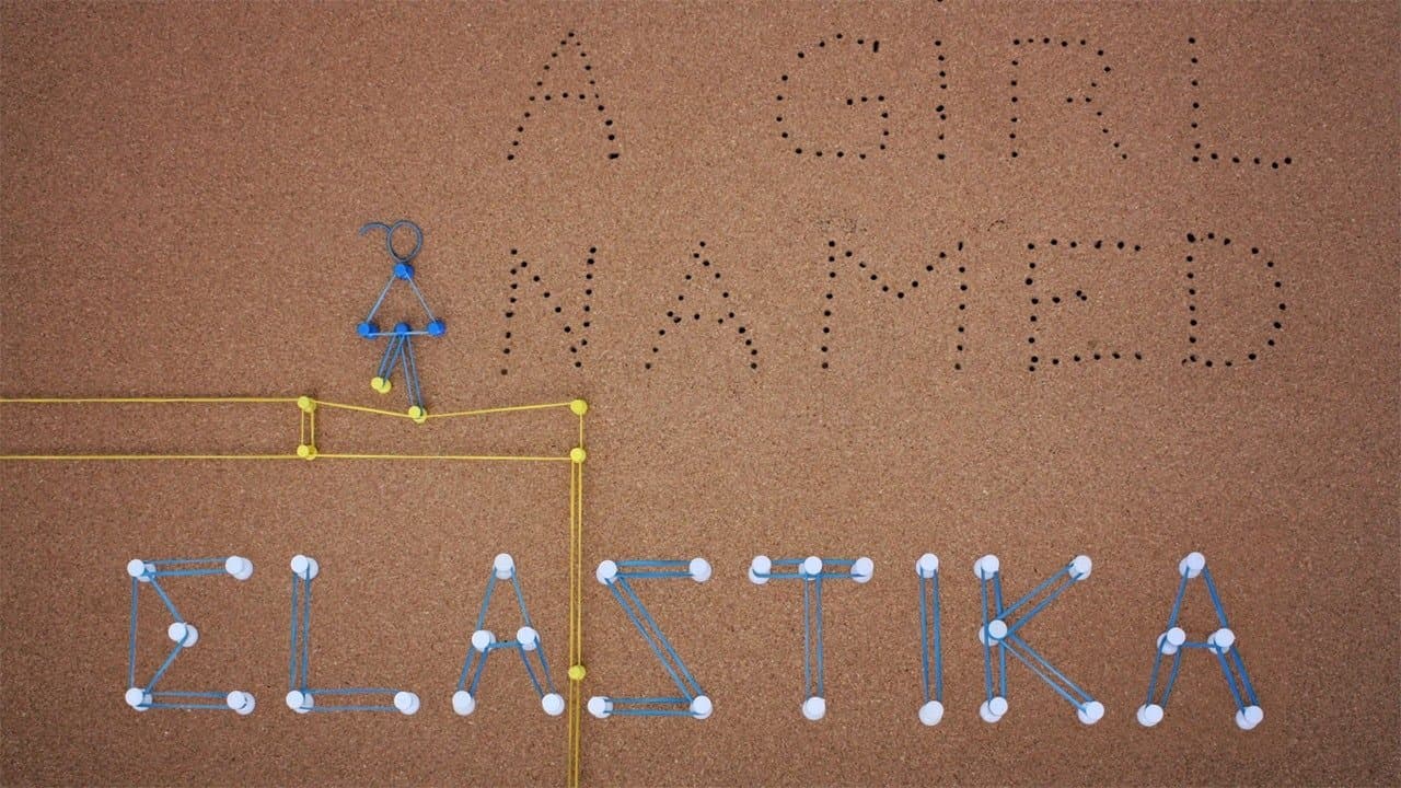 A Girl Named Elastika backdrop