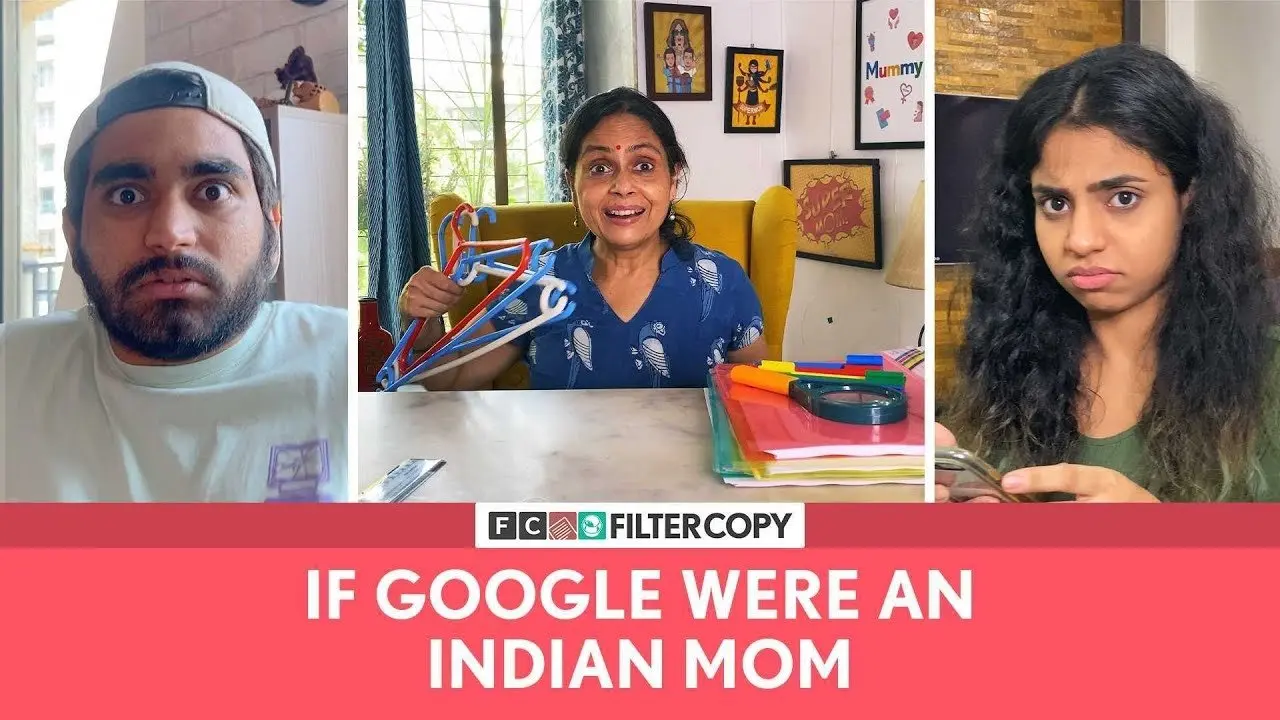 If Google Were An Indian Mom backdrop