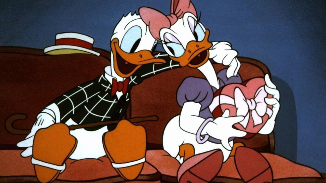Donald Loves Daisy backdrop