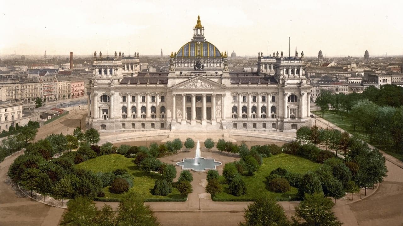 Der Reichstag backdrop