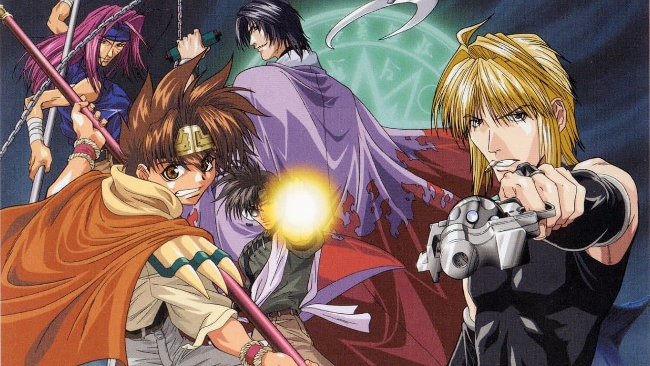 Gensomaden Saiyuki Requiem: For the One Not Chosen backdrop