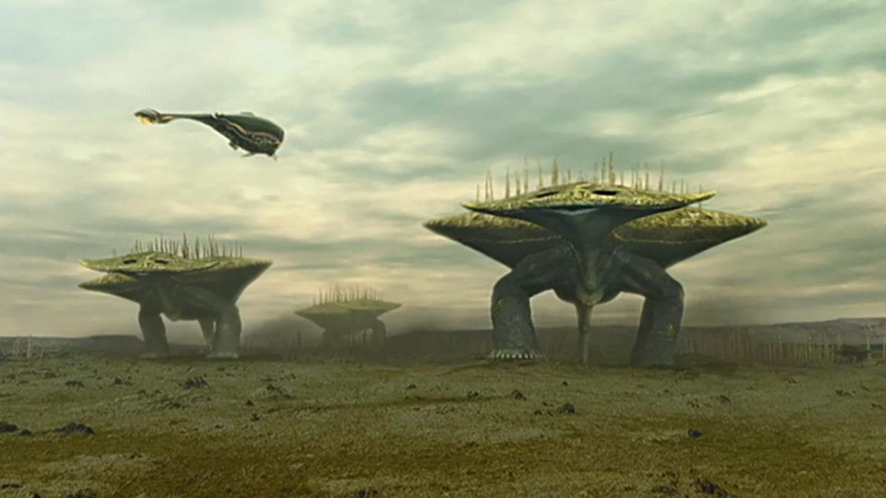Alien Planet backdrop