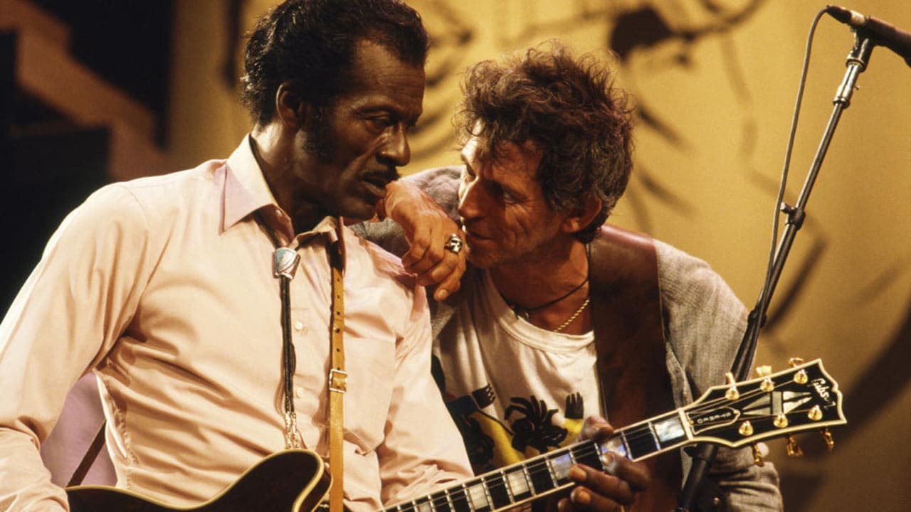 Chuck Berry - Hail! Hail! Rock 'n' Roll backdrop