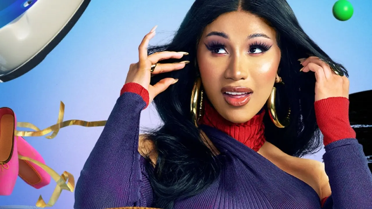 Cardi Tries backdrop